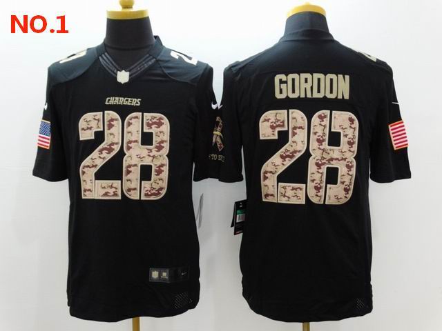 Men's Los Angeles Chargers #28 Melvin Gordon Jerseys-10